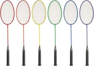 71PDAhnGC0L._AC_SX425_.jpg Champion Sports Tempered Steel Badminton Rackets Set of 6