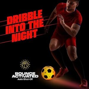 Light Up Soccer Ball Glow in The Dark NO 5 Sports Gear